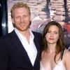 Kevin McKidd (Dr Owen Hunt dans Grey's Anatomy) et son ex-femme Jane à Los Angeles en août 2005 à la première de Rome. Le couple a finalisé son divorce le 22 décembre 2017.