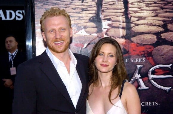 Kevin McKidd (Dr Owen Hunt dans Grey's Anatomy) et son ex-femme Jane à Los Angeles en août 2005 à la première de Rome. Le couple a finalisé son divorce le 22 décembre 2017.