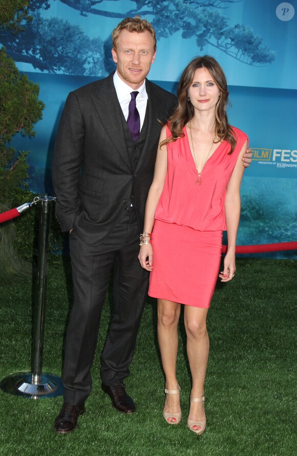 Kevin McKidd (Dr Owen Hunt dans Grey's Anatomy) et son ex-femme Jane à Los Angeles en juin 2012 à la première de Brave. Le couple a finalisé son divorce le 22 décembre 2017.