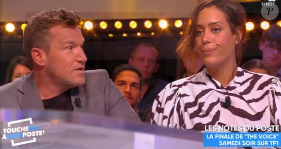 Amel Bent revient sur la finale de "The Voice 7" - "TPMP", lundi 14 avril 2018, C8
