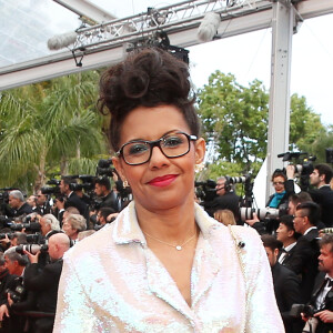 Audrey Pulvar - Montée des marches du film "Blackkklansman" lors du 71ème Festival International du Film de Cannes. Le 14 mai 2018 © Borde-Jacovides-Moreau/Bestimage