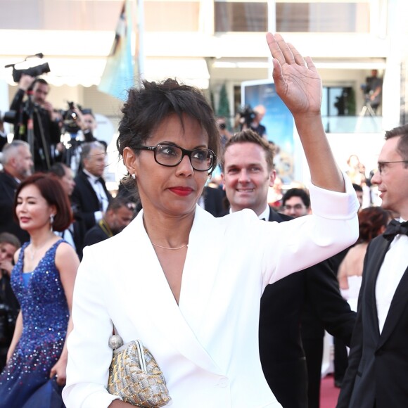 Audrey Pulvar - Montée des marches du film "Les Filles du Soleil" lors du 71ème Festival International du Film de Cannes. Le 12 mai 2018 © Borde-Jacovides-Moreau/Bestimage