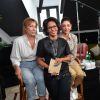 Exclusif - Audrey Pulvar interviewe Emmanuelle Bercot et Golshifteh Farahani pour son magazine quotidien "Cannes 14H" sur Altice Studio lors du 71ème Festival International du Film de Cannes, le 13 mai 2018. © Veeren/Bestimage