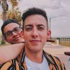 Kevin McHale et son chéri Austin. Instagram, mai 2018