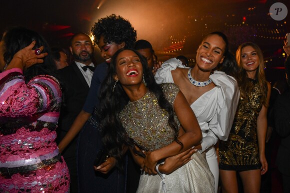 Maria Borges, Cindy Bruna lors de la soirée du 25ème anniversaire de De Grisogono en marge du 71ème festival international du film de Cannes à Antibes le 15 mai 2018 © Borde / Jacovides / Moreau / Bestimage