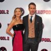 Blake Lively et son mari Ryan Reynolds à la projection du film 'Deadpool 2' au AMC Loews Lincoln Square à New York, le 14 mai 2018