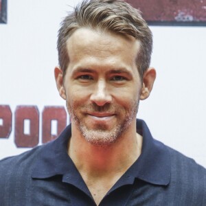 Ryan Reynolds lors du photocall du film "Deadpool 2" à Madrid, le 7 mai 2018.
