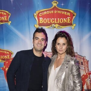 Exclusif - Alex Goude et Faustine Bollaert - La première du nouveau spectacle du Cirque d'Hiver Bouglione, "Exploit" à Paris , le 15 octobre 2017. © Pierre Perusseau/Bestimage