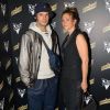Orelsan et Lorie Pester  - Showcase de Orelsan à la Villa Schweppes lors du 71ème Festival International du Film de Cannes le 16 mai 2018. © Veeren/Bestimage