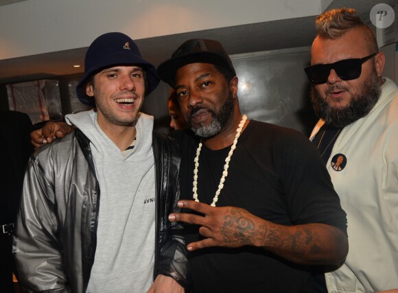 Orelsan et DJ Naughty J - Showcase de Orelsan à la Villa Schweppes lors du 71ème Festival International du Film de Cannes le 16 mai 2018. © Veeren/Bestimage