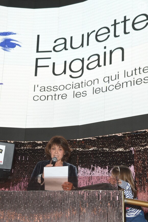 Exclusif - Stéphanie Fugain lors de la présentation en avant-première du nouveau film pour l'association Laurette Fugain au VIP Room. Paris, le 15 mai 2018. © Guirec Coadic/Bestimage