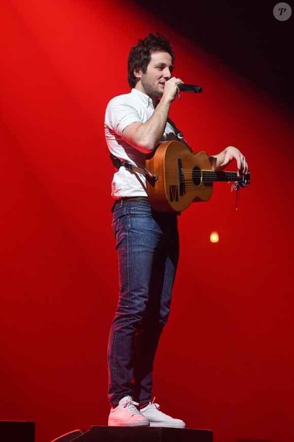 Vianney en concert au palais Nikaia à Nice. Le 23 mars 2018 © Lionel Urman / Bestimage