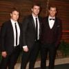 Chris Hemsworth, Luke Hemsworth, Liam Hemsworth - Arrivées des people à la soirée Vanity Fair après la 86 ème cérémonie des Oscars le 2 mars 2014