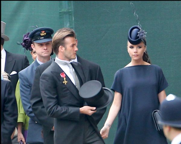 Victoria Et David Beckham Impeccables Au Mariage De Meghan Et