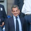 Nicolas Sarkozy - Célébrités lors de la finale de la Coupe de France opposant le club de Vendée les Herbiers Football (VHF) au Club du Paris Saint-Germain au Stade de France à Saint-Denis, Seine Saint-Denis, France, le 9 mai 2018.