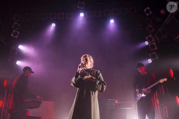 Lily Allen en concert au Knust à Hambourg, le 5 avril 2018.