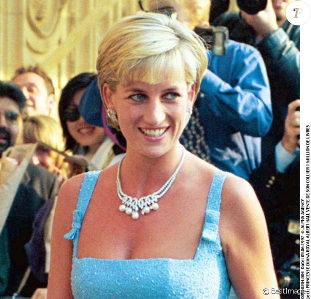 Diana, Princesse de Galla à Londres. Juin 1997.