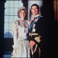 La princesse Diana et le prince Charles à Londres. Janvier 1985.