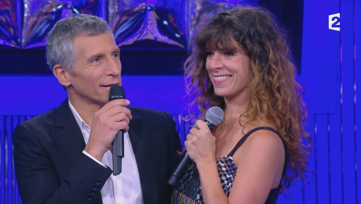 Photo : Nagui et Magali Ripoll dans "N'oubliez pas les paroles" sur France  2 - Purepeople