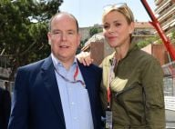 Charlene de Monaco stylée en kaki au Grand Prix, complice avec Albert