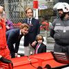 Pierre Casiraghi, Sacha et son père Andrea Casiraghi - Grand Prix de Formule 1 de Monaco le 27 mai 2018. © Bruno Bebert/Bestimage