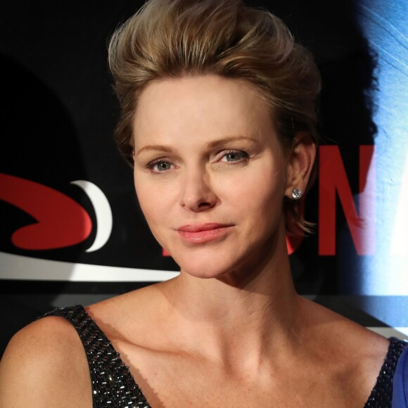 La princesse Charlene de Monaco - Dîner de gala en l'honneur du vainqueur du Grand Prix de Monaco au Sporting Monte-Carlo, à Monaco, le 27 mai 2018. © Bruno Bebert/Bestimage