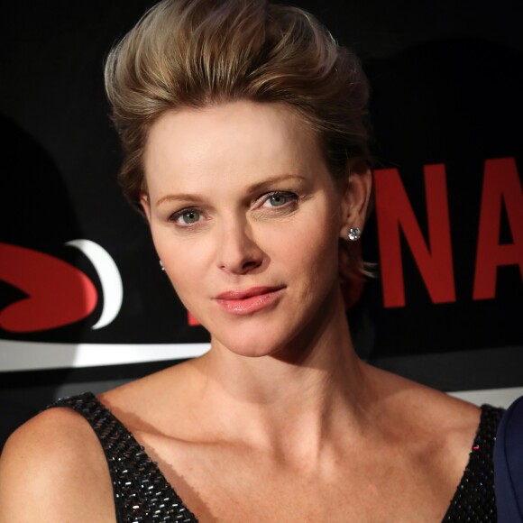 La princesse Charlene de Monaco - Dîner de gala en l'honneur du vainqueur du Grand Prix de Monaco au Sporting Monte-Carlo, à Monaco, le 27 mai 2018. © Bruno Bebert/Bestimage