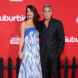 Amal Alamuddin Clooney et son mari George Clooney à l'avant-première de 'Suburbicon' à Westwood, Los Angeles, le 22 octobre 2017 © AdMedia via Zuma/Bestimage