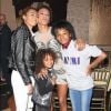 Exclusif - Mel B et ses enfants Phoenix Gulzar, Angel Brown, Madison Belafont - G. Madatyan organise une fête d'anniversaire surprise pour sa meilleure amie Mel B (Melanie Brown) à Los Angeles, le 30 mai 2018.