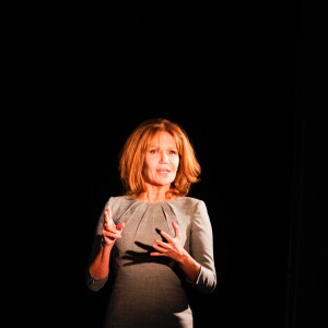 Clémentine Célarié - Filage de la pièce "Darius" au théâtre des Mathurins à Paris le 24 janvier 2017. © Coadic Guirec/Bestimage