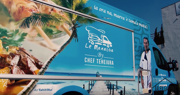 Teheiura Teahui (Koh-Lanta) a lancé son propre food truck. 