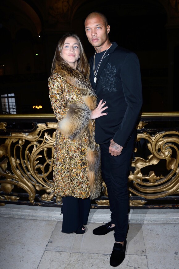 Chloe Green et Jeremy Meeks à Paris, le 22 janvier 2018.
