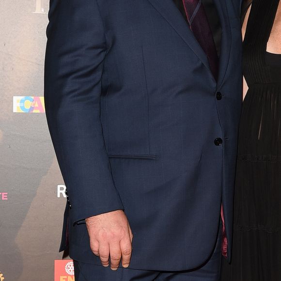Russel Crowe, Conny Nielsen au concert caritatif "Il Gladiatore" à Rome, le 6 juin 2018.