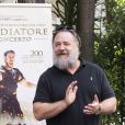 Russell Crowe à Rome, le 5 juin 2018