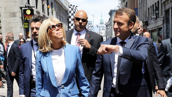 Brigitte Macron à Montréal : La première dame joue les touristes chic