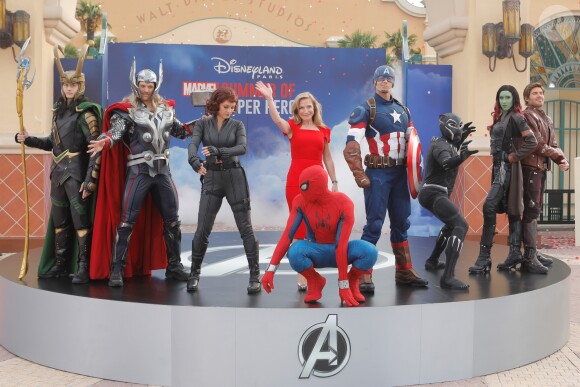 Catherine Powell (présidente de Euro Disney) lors de la cérémonie d'ouverture de la saison "Marvel - Summer of Super Heroes (l'été des super-héros)" au parc Walt Disney Studios à Marne-la-Vallée, le 09 juin 2018. © CVS/Bestimage