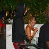 Justin Bieber et Hailey Baldwin vont dîner chez Casa Tua après être allés à l'église à Miami le 10 juin 2018.