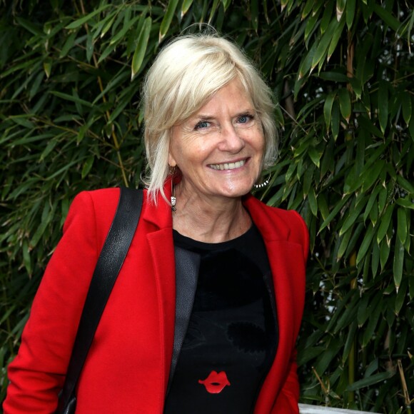 Catherine Ceylac - People au village des internationaux de France de tennis à Roland Garros à Paris 2 juin 2016. © Dominique Jacovides / Bestimage