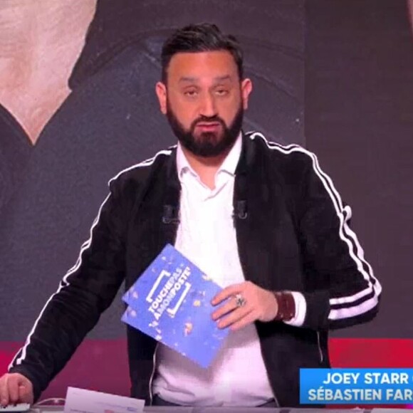 Cyril Hanouna dans "Touche pas à mon poste" (C8) mardi 17 avril 2018.