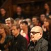 Michael Ketcham Halliday, cousin de Johnny Hallyday lors de la messe hommage pour le 75ème anniversaire de Johnny Hallyday en l'église de La Madeleine à Paris le 15 juin 2018. 15/06/2018 - Paris