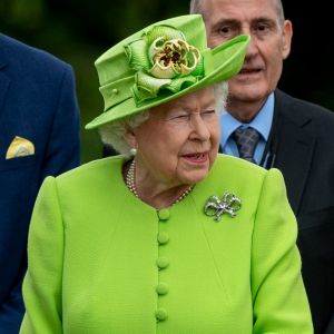 Meghan Markle, duchesse de Sussex, effectue son premier déplacement officiel avec la reine Elisabeth II d'Angleterre, lors de la visite du Catalyst Museum à Widnes. Le 14 juin 2018