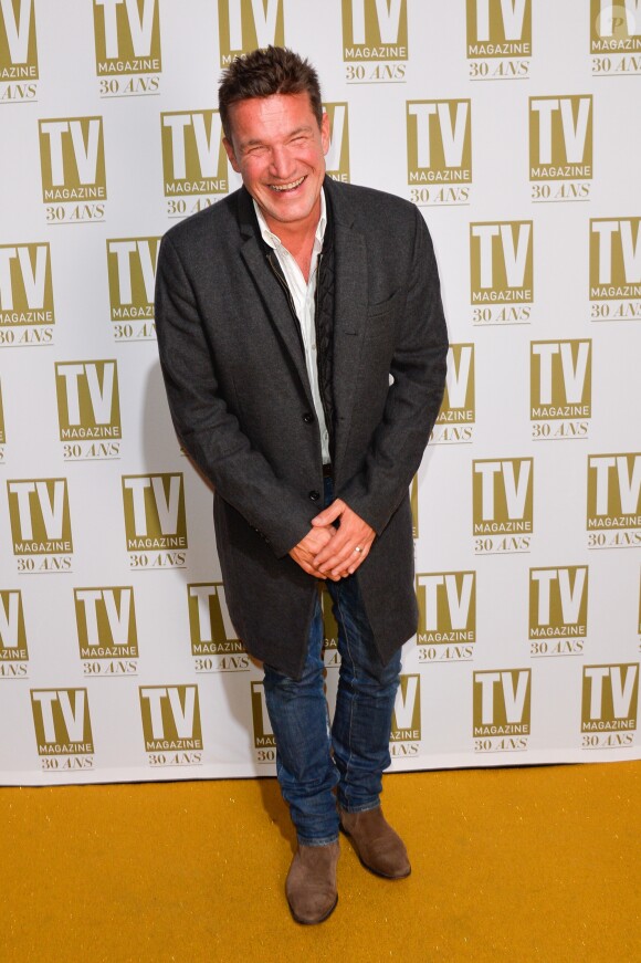 Exclusif - Benjamin Castaldi - Soirée d'anniversaire des 30 ans de TV Magazine au Pavillon des Champs-Elysées à Paris le 17 octobre 2017. © Coadic Guirec/Bestimage
