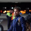 Neymar - L'équipe du Brésil de football arrive à l'aéroport international de Sotchi, Russie, le 11 juin 2018, pour la coupe du monde de football 2018.