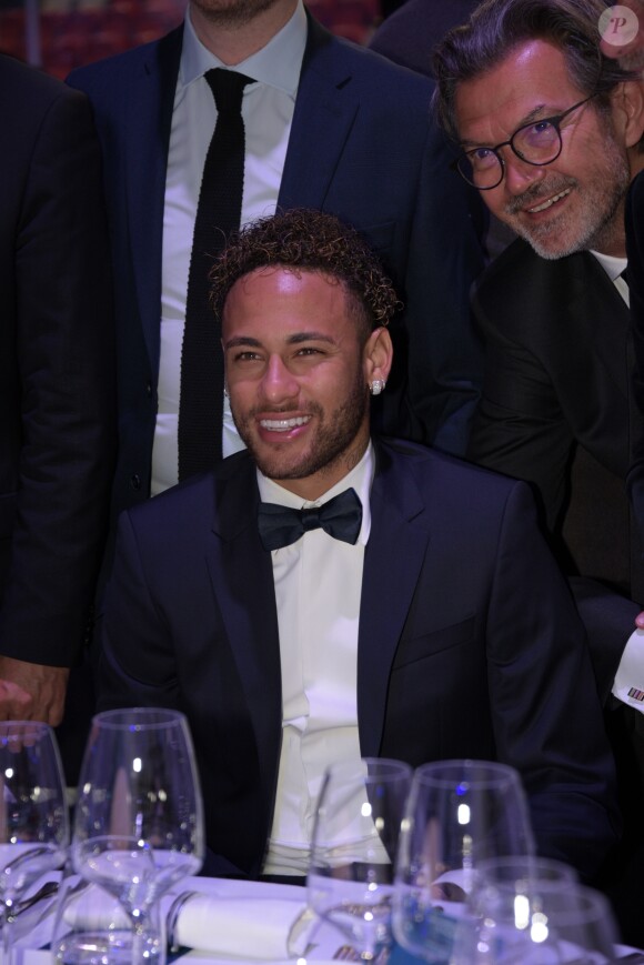 Exclusif - Neymar Jr. - 5ème dîner de gala de la fondation Paris Saint-Germain au parc des Princes à Paris, France, le 15 mai 2018. © Rachid Bellak/Bestimage