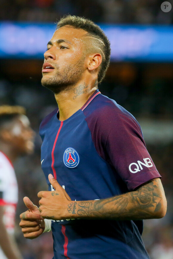 Neymar Jr. - Match de Ligue 1, Paris Saint-Germain (PSG) vs Toulouse FC (TFC) au Parc des Princes à Paris, France, le 20 août 2017.© Nikola Kis Derdei/bestimage
