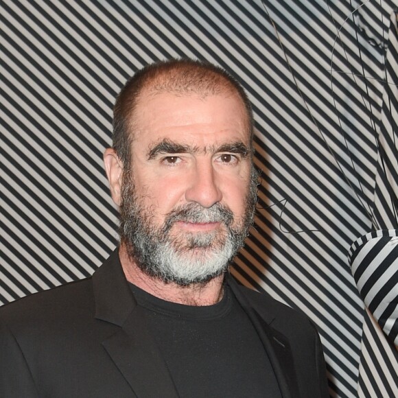 Eric Cantona - Dîner de gala annuel de la société des amis du Centre Pompidou "Black & White" au centre national d'art et de culture Georges-Pompidou à Paris, France, le 10 avril 2018. © Coadic Guirec/Bestimage