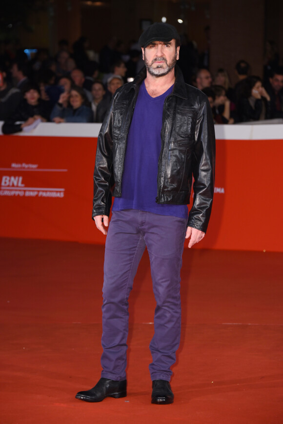 Eric Cantona - Tapis rouge du film "Les Rois du monde" lors du 10ème Festival International du Film de Rome. Le 19 octobre 2015