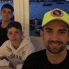 Les fils de Zinédine Zidane en vacances à Ibiza. Instagram, juin 2018.