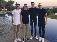 Zinédine Zidane : Ses quatre fils font tomber le haut à Ibiza