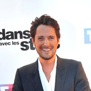 Vincent Cerutti - Photocall de présentation de la nouvelle saison de "Danse avec les Stars 5" au pied de la tour TF1 à Paris, le 10 septembre 2014.